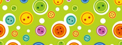 Colorful Buttons Facebook Covers