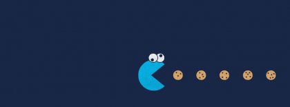Pacman Cookie Monster Timeline Covers Facebook Covers