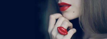Sexy Ring Lips Facebook Covers