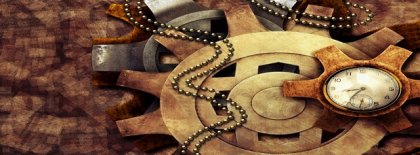 Steampunk Gears Cover Facebook Covers
