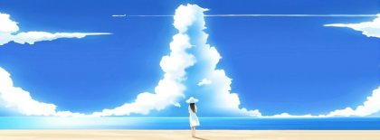 Anime Beach Facebook Covers