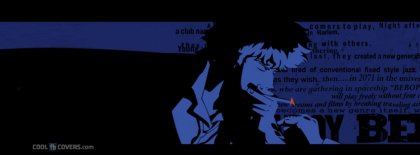 Anime Cowboy Bebop Facebook Covers