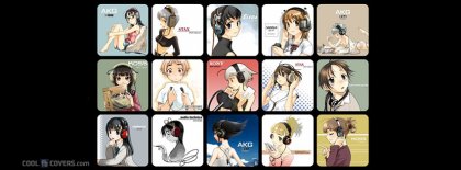 Anime Headphone Guide Facebook Covers