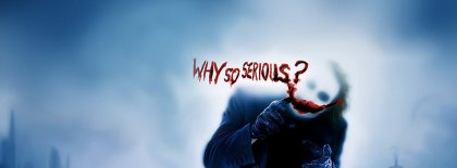 Joker Why So Serious Facebook Covers