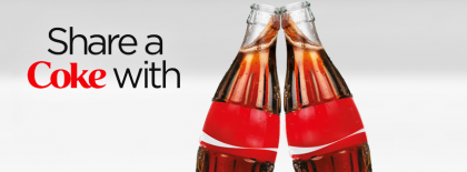 Share A Coke 2 Bottles Facebook Covers